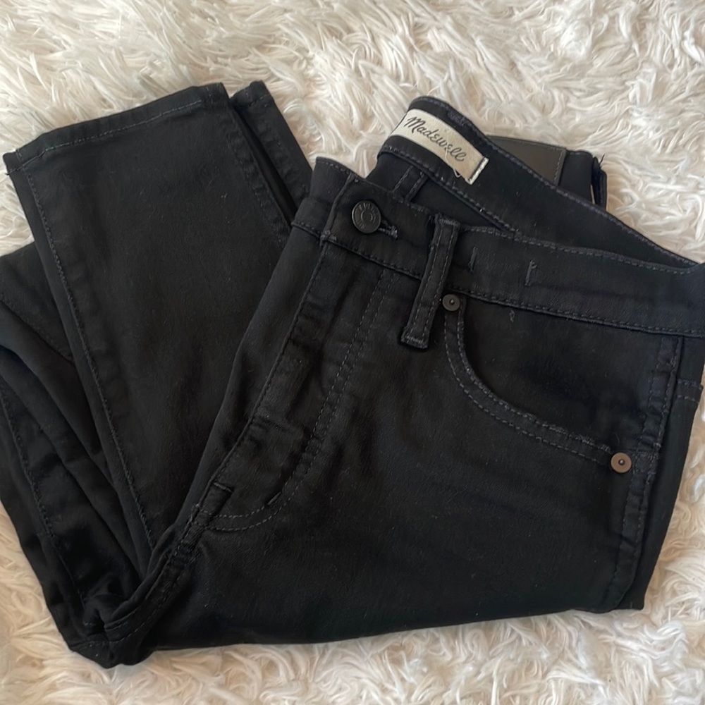 Madewell 27 black jeggings